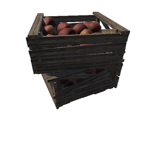 Food Crate Apples 1 Stacked